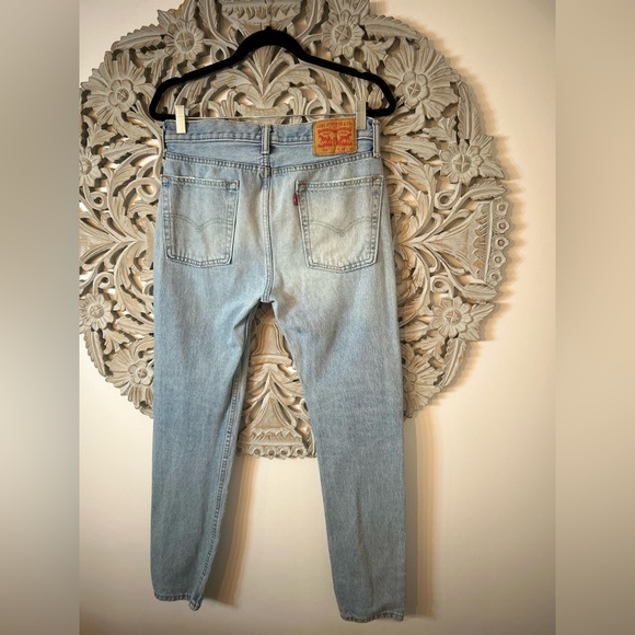 Vintage Levi’s 510 High-Waisted Light Wash Denim Jeans Size 30/30 - Picture 3 of 8